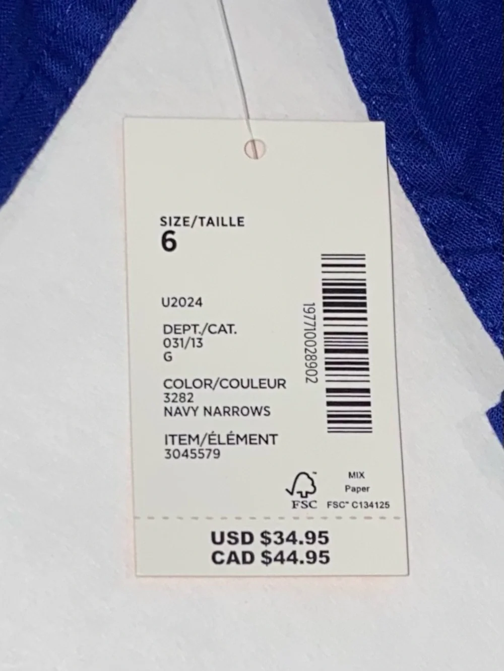 Gymboree Boys’ ‘Dad and Me’ Blue Linen-Blend Button Down Shirt Size 6